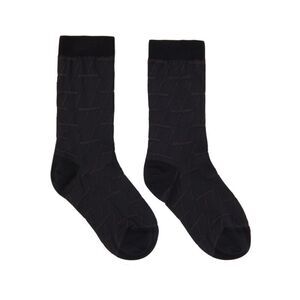 BALENCIAGA Black BB Tight Socks